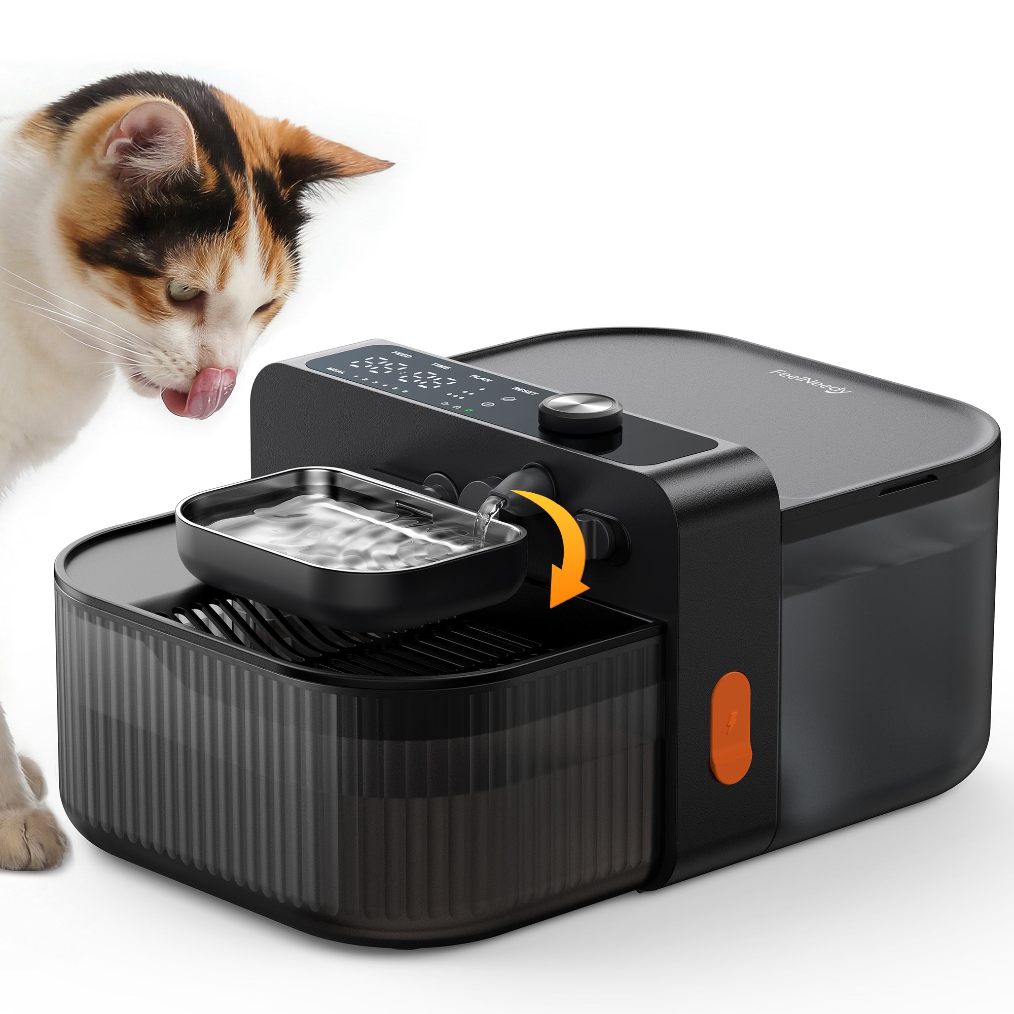 fuwarifuwariです。 FEELNEEDY FN-W26 Wireless No Filters Cat Water Fountain