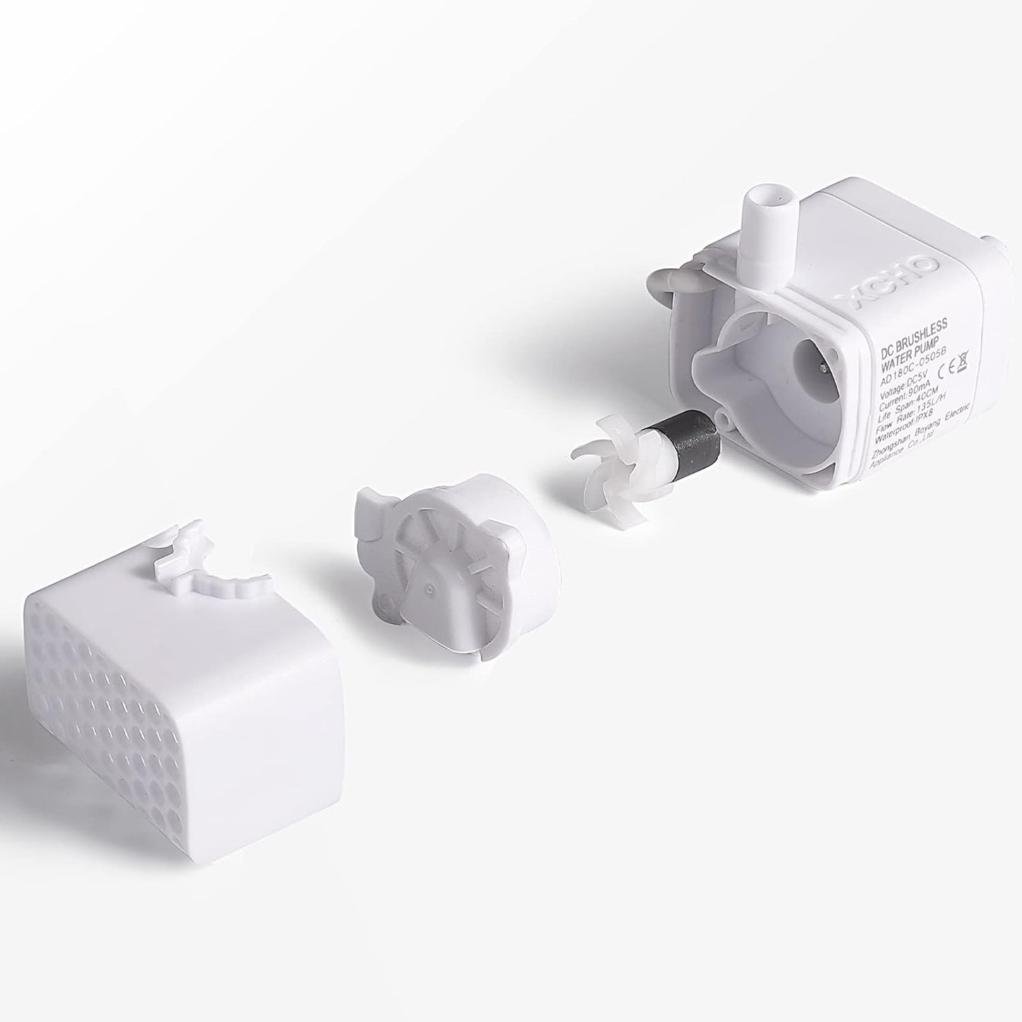 FEELNEEDY Replacement Water Pump for 2.5L Cat Water Fountain