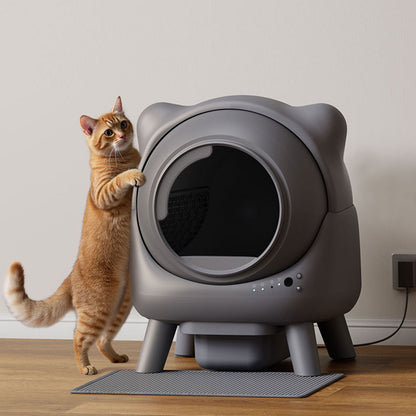 FEELNEEDY S20 Self Cleaning Litter Box, 65L APP Real-Time Monitor