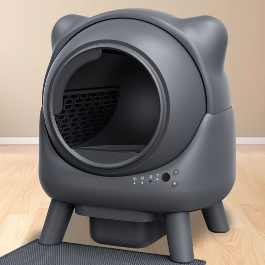 FEELNEEDY Self Cleaning Litter Box, 65L APP Real-Time Monitor