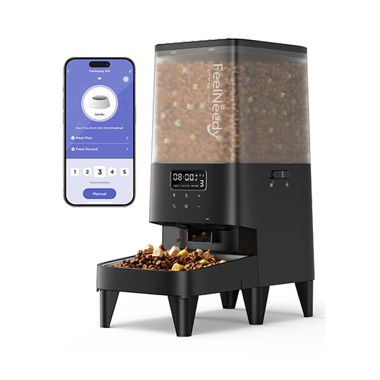 FEELNEEDY 303 5L Automatic Cat Feeder with APP Control for Remote Feeding