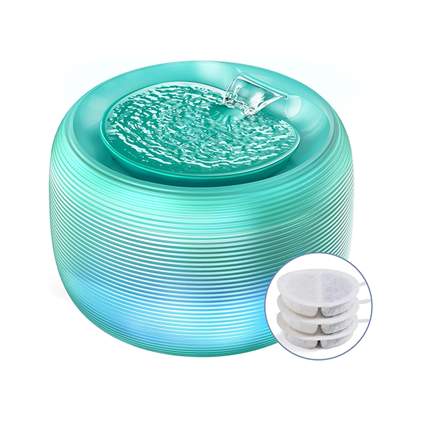 FEELNEEDY 2.5L Pet Water Fountain for Cats and Dogs