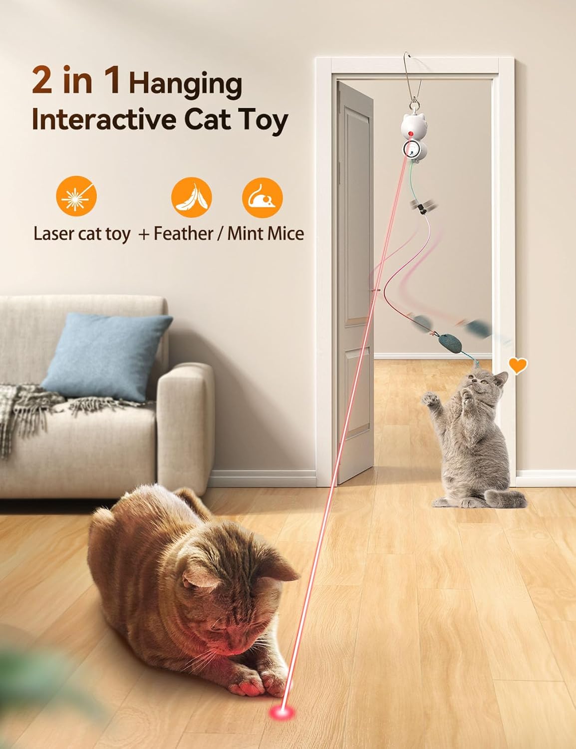 Cat toys for indoor cats best sale