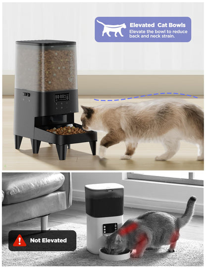 FEELNEEDY 303 5L Automatic Cat Feeder with APP Control for Remote Feeding